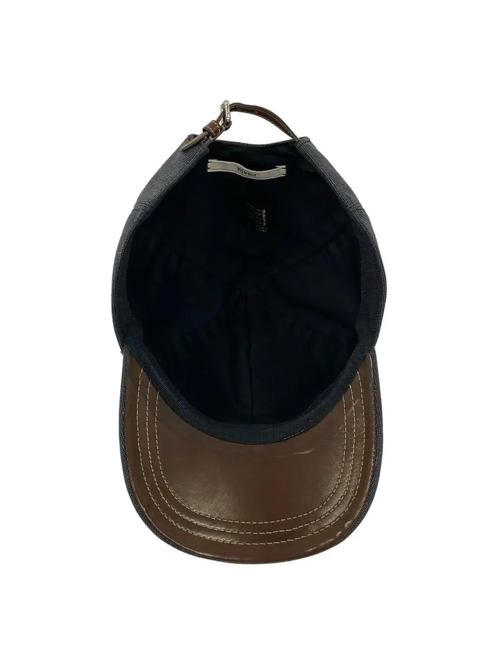 Prada Dark Gray Polyester Cotton #277621P61B